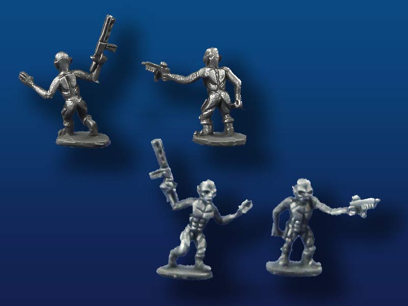 15mm Science Fiction Hisen (30 Figures)