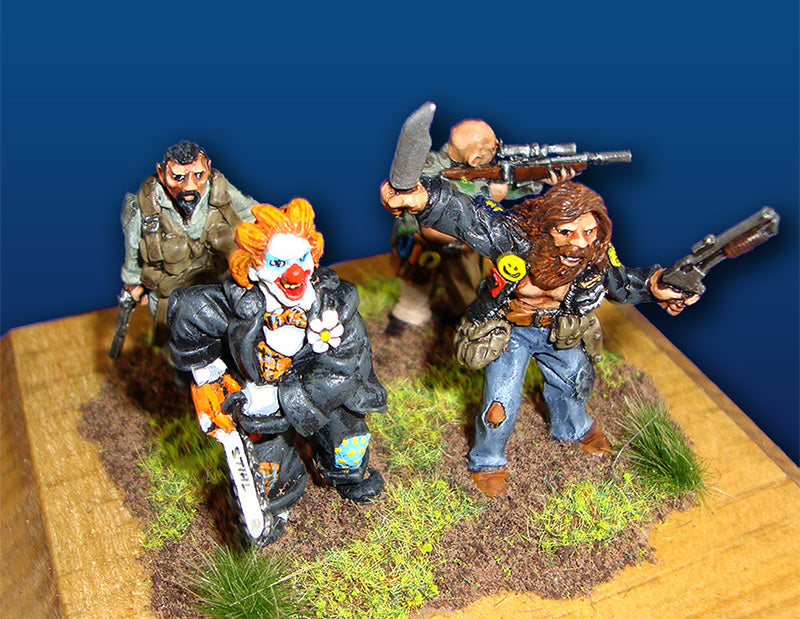 28mm Clowns and Cultists