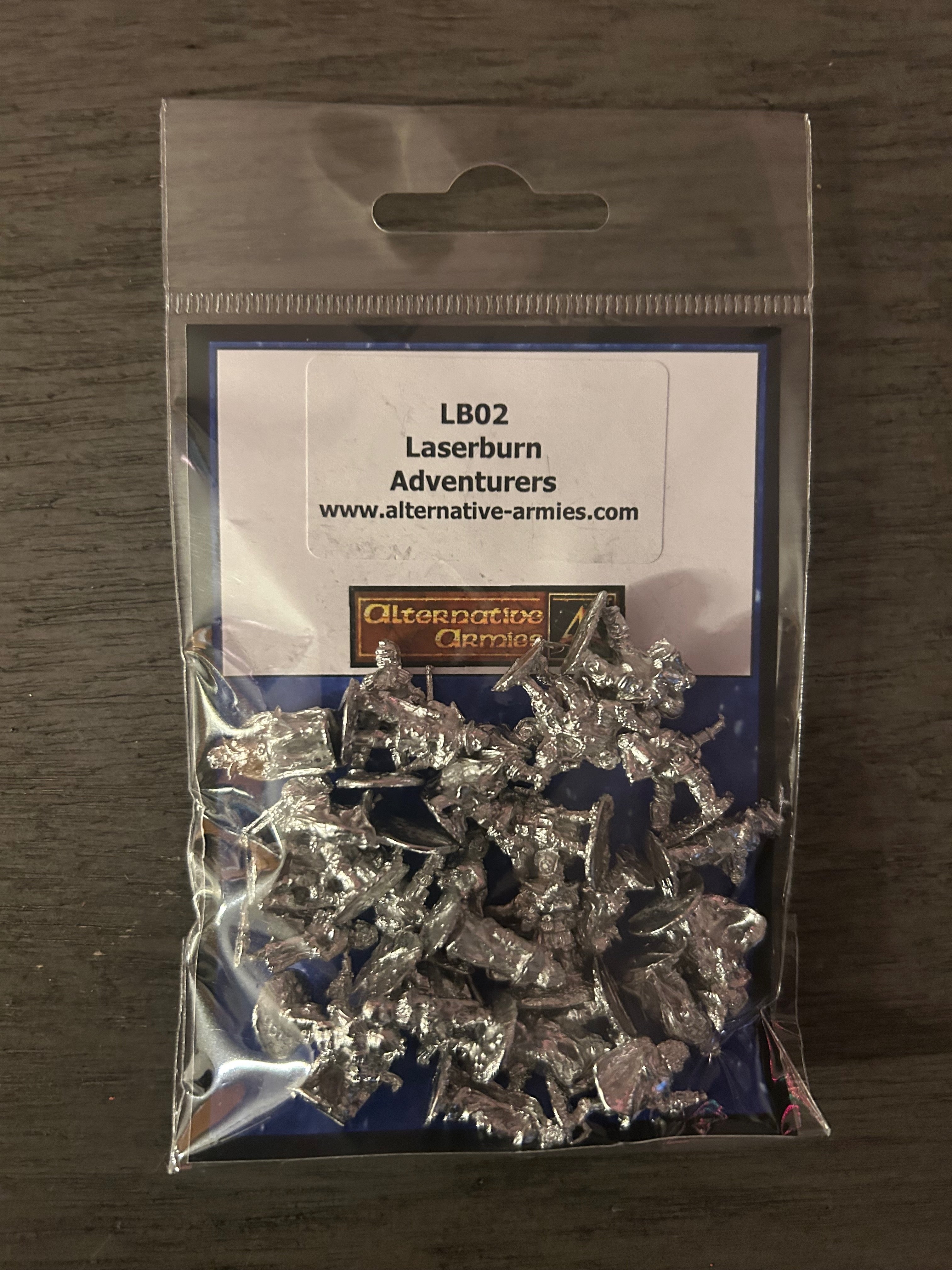 Laserburn Adventurers