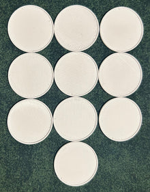 25mm Resin Bases w/Lip (10)