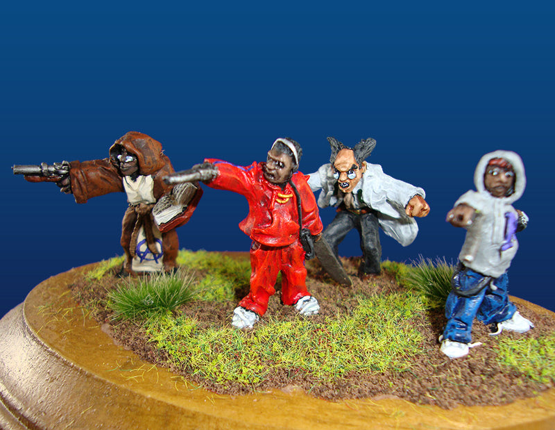 28mm Male Crazies & Cultists Set #2