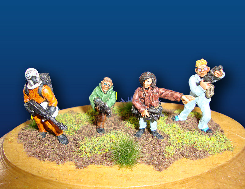 28mm Male Crazies & Cultists Set #1