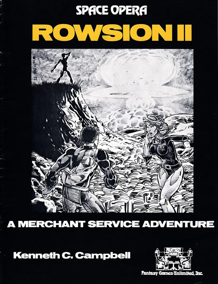 Space Opera Rowscion II A Merchant Service Adventure