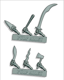 Pulp Alley Weapon Pack #2 (Melee)