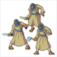 Pulp Alley Minerva's Mercenaries #2 (Melee Weapons)