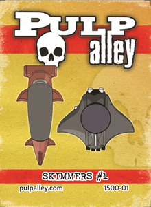 Pulp Alley Skimmers #1 (2-Man Skimmer & Ray Skimmer)