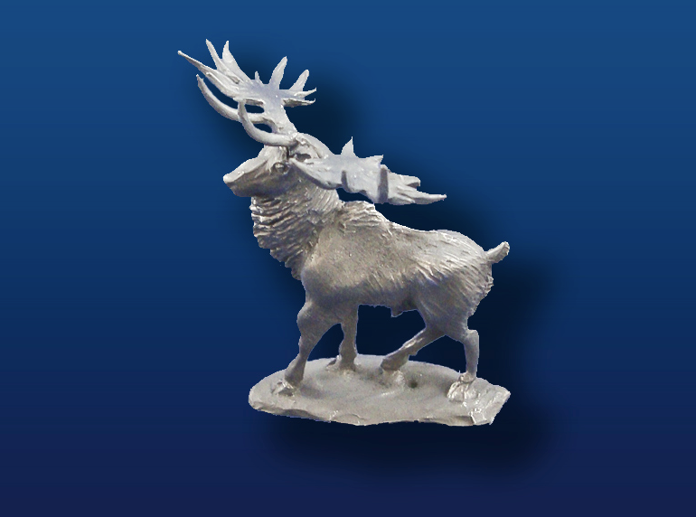 Megaloceros, Standing (Prehistoric Irish Elk)