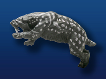Smildon (Prehistoric American Saber-Toothed Tiger) Leaping