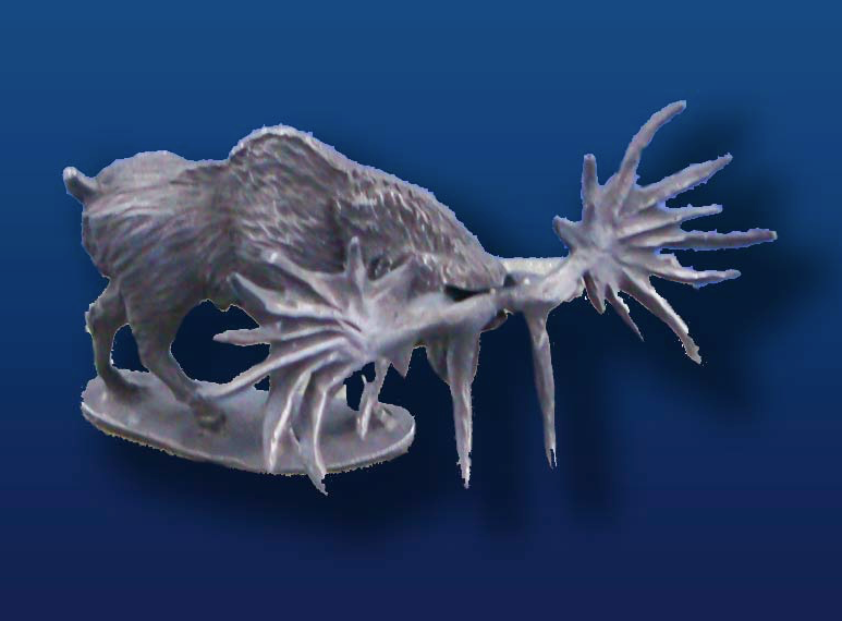 Megaloceros, Head Down