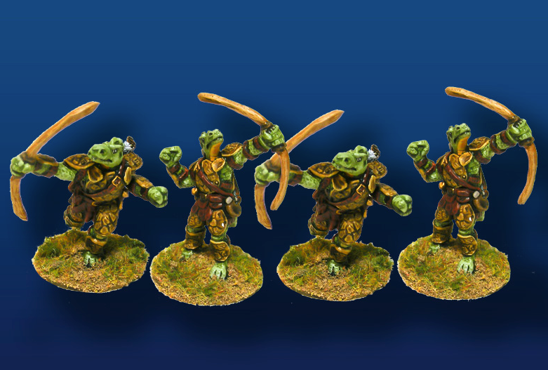 Saurian Archers (4)