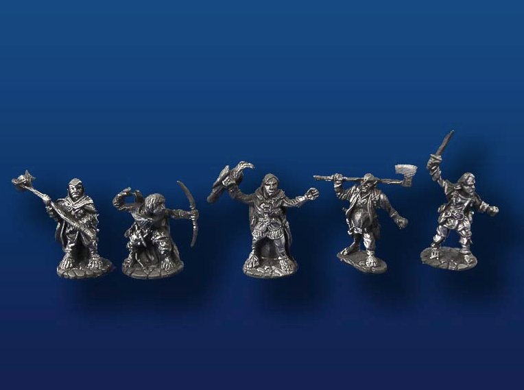 Halflings (20 Figures, 5 Poses)