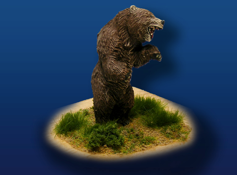 Grizzly Bear, Standing