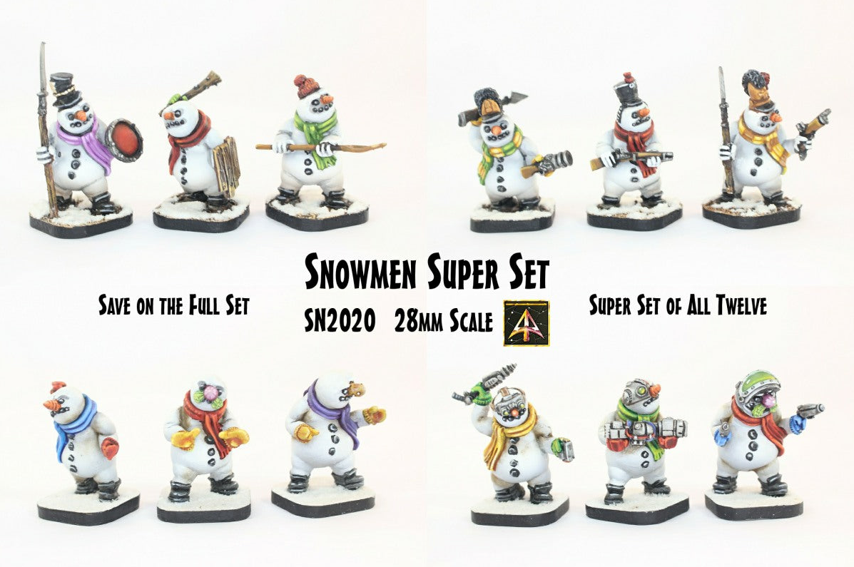 28mm Snowmen Super Set