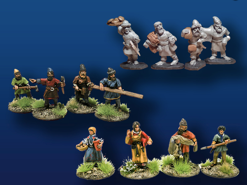 Viking Civilian, Boat Builders & Merchants (20 Figures)