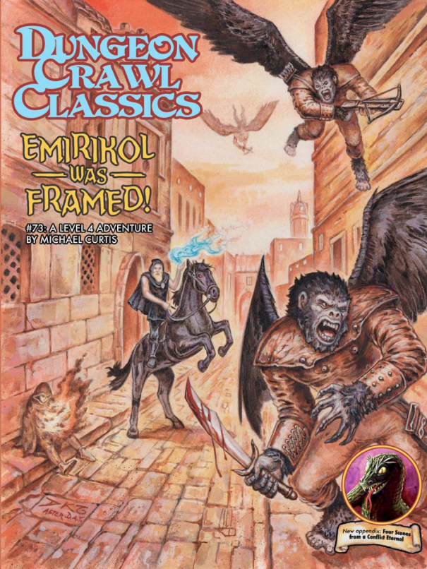 Dungeon Crawl Classics #73 Emrikol was Framed! A Level 4 Adventure