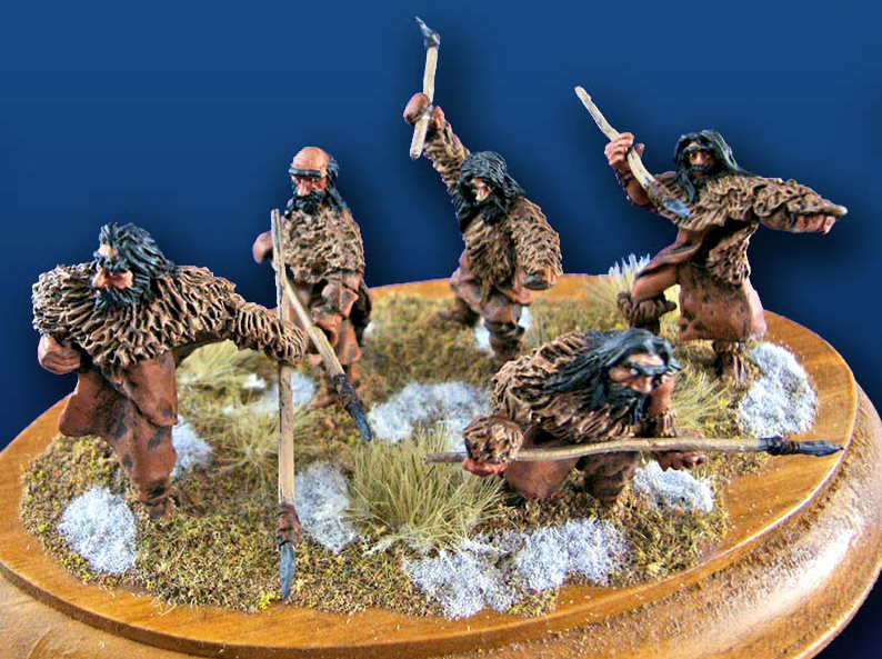 Neanderthal Cavemen Set #1