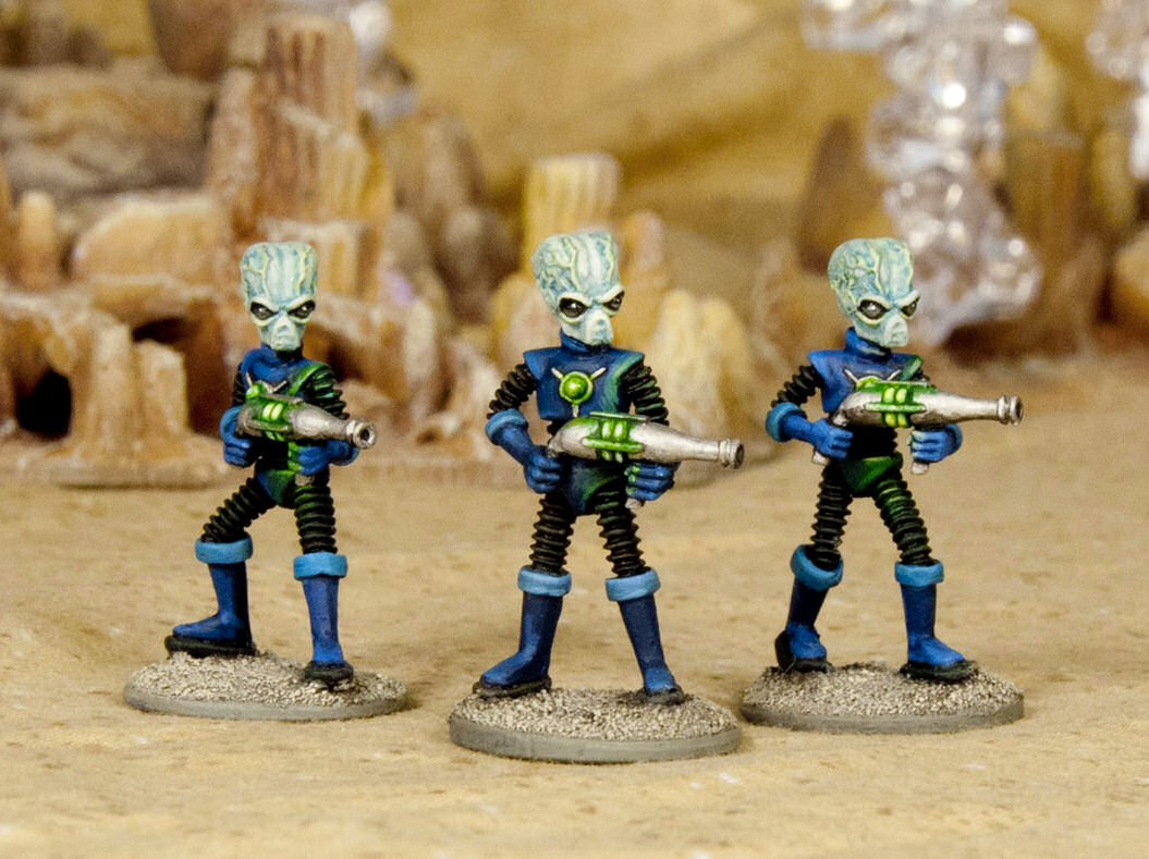 Zenithian-Alpha Cadre – Messy House Miniatures