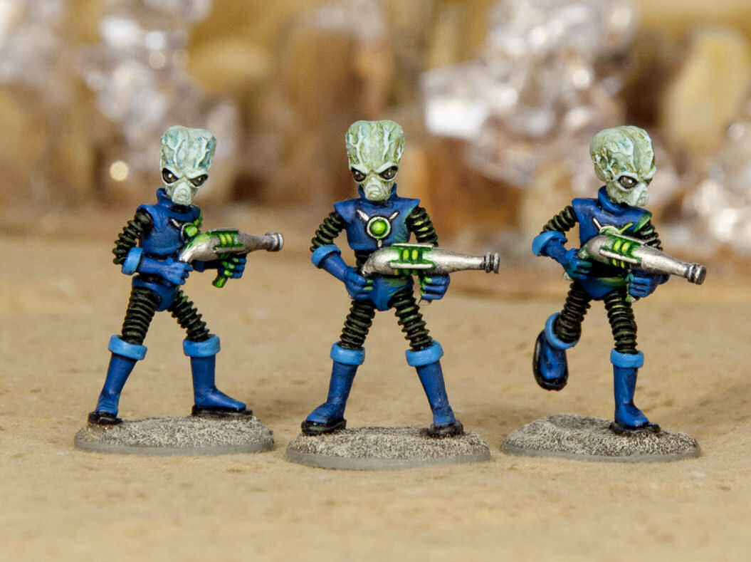 Zenithian-Beta Cadre – Messy House Miniatures