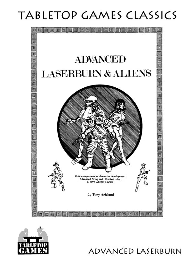Advanced Laserburn & Aliens Rulebook