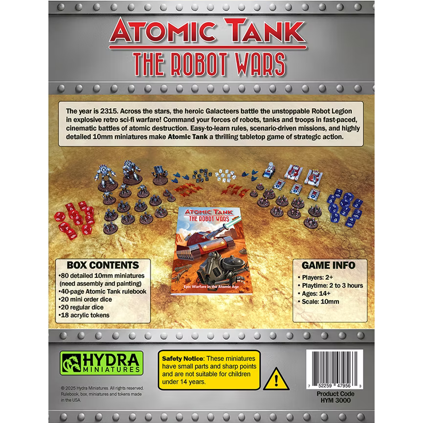 Atomic Tank - The Robot Wars Starter Box