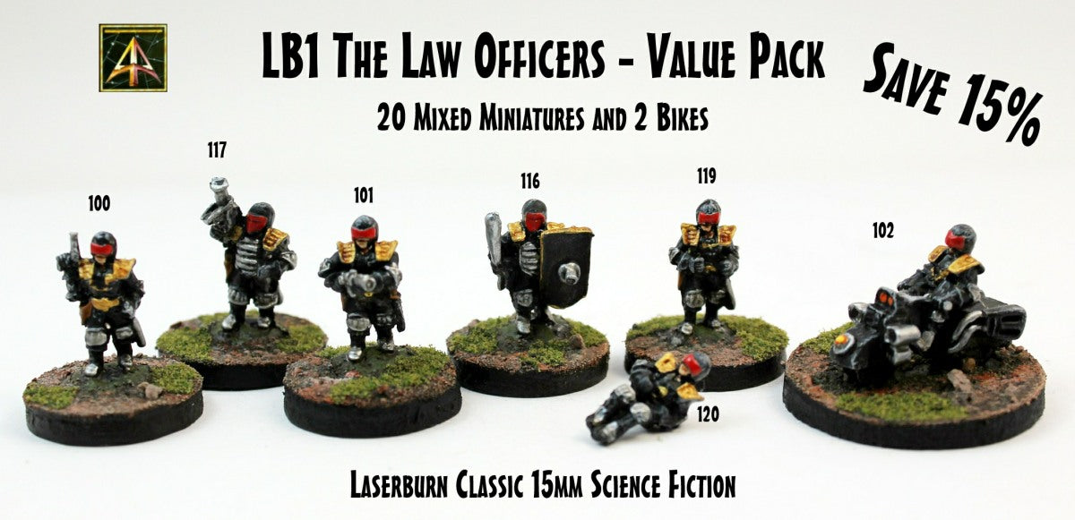 Laserburn the Law Officers