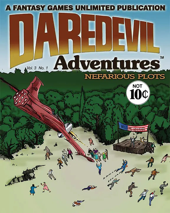 Daredevil Adventures for Daredevils RPG
