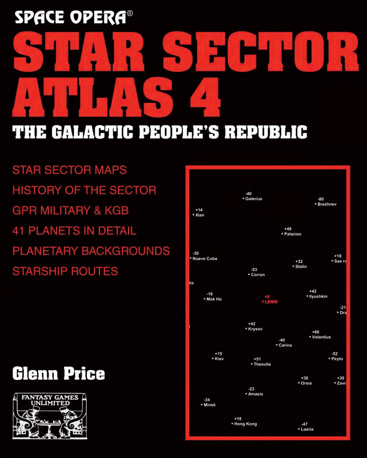 Space Opera Star Sector Atlas 4 Galactic People's Republic